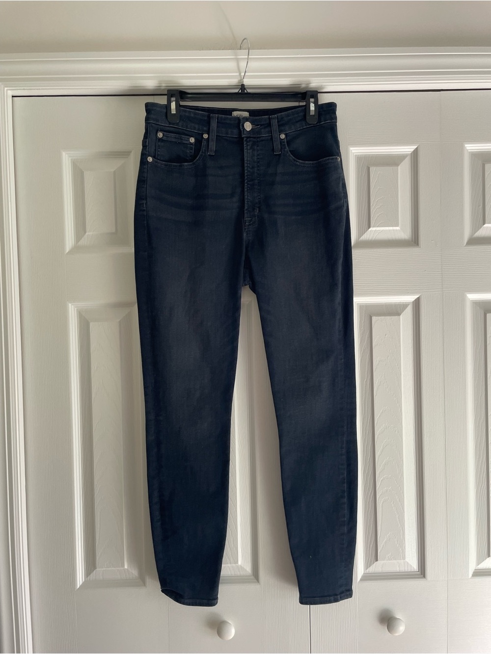 J. Crew Women's Skinny Jeans in Dark Blue Denim